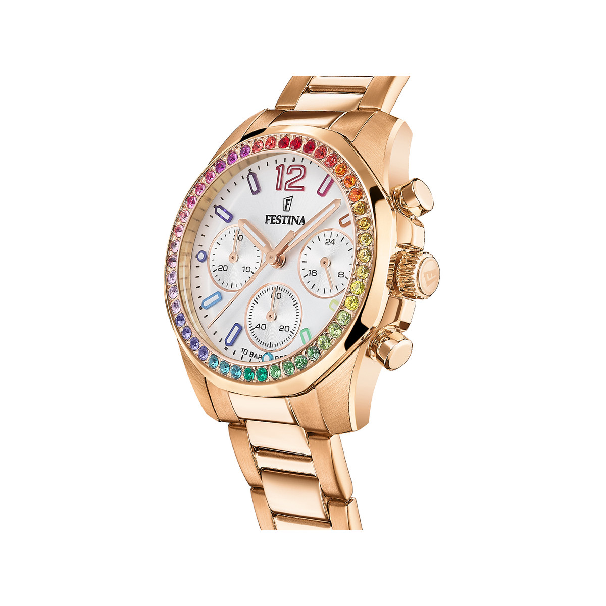Montre FESTINA Boyfriend femme bracelet acier