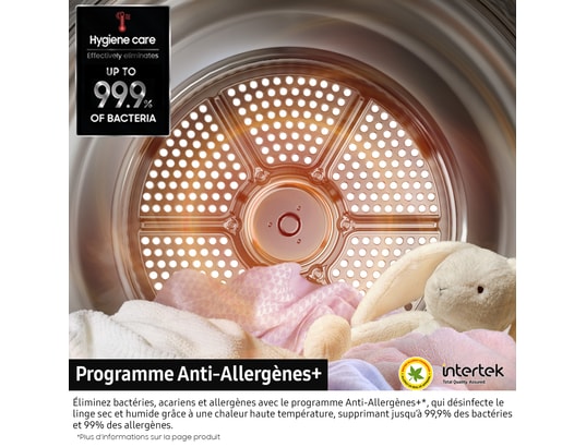 SAMSUNG - Sèche-linge pompe à chaleur DV90DG52A0TH