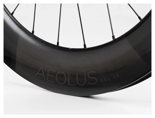 Roue Avant Bontrager Aeolus RSL 75 TLR I 10x100 mm I Centerlock