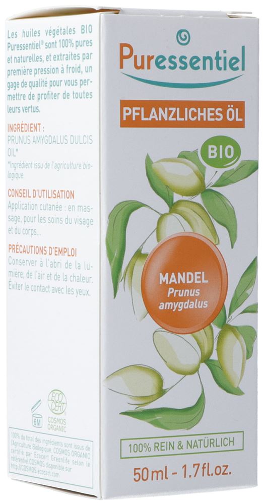 Puressentiel Pflanzenöl Mandel Öl Bio Fl 50 ml