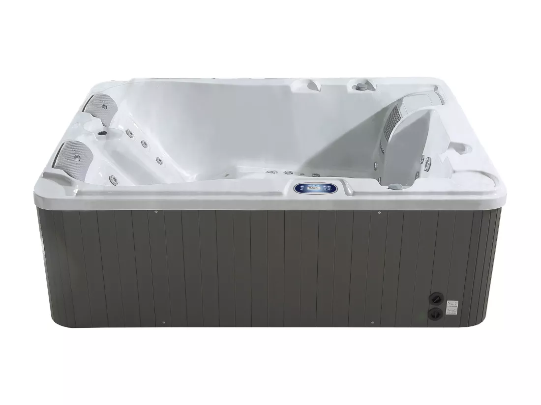SPA 3 places blanc perlé - 65 jets - L210 x P158 x H73 cm - Système BALBOA - FIDJI VI