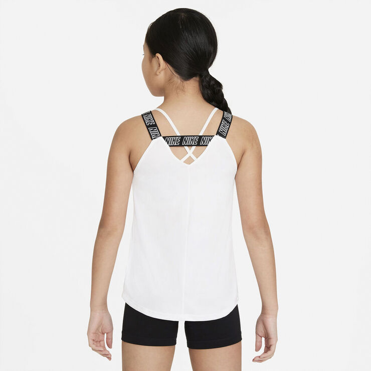 Nike Dri-FIT Elastika top Hvid