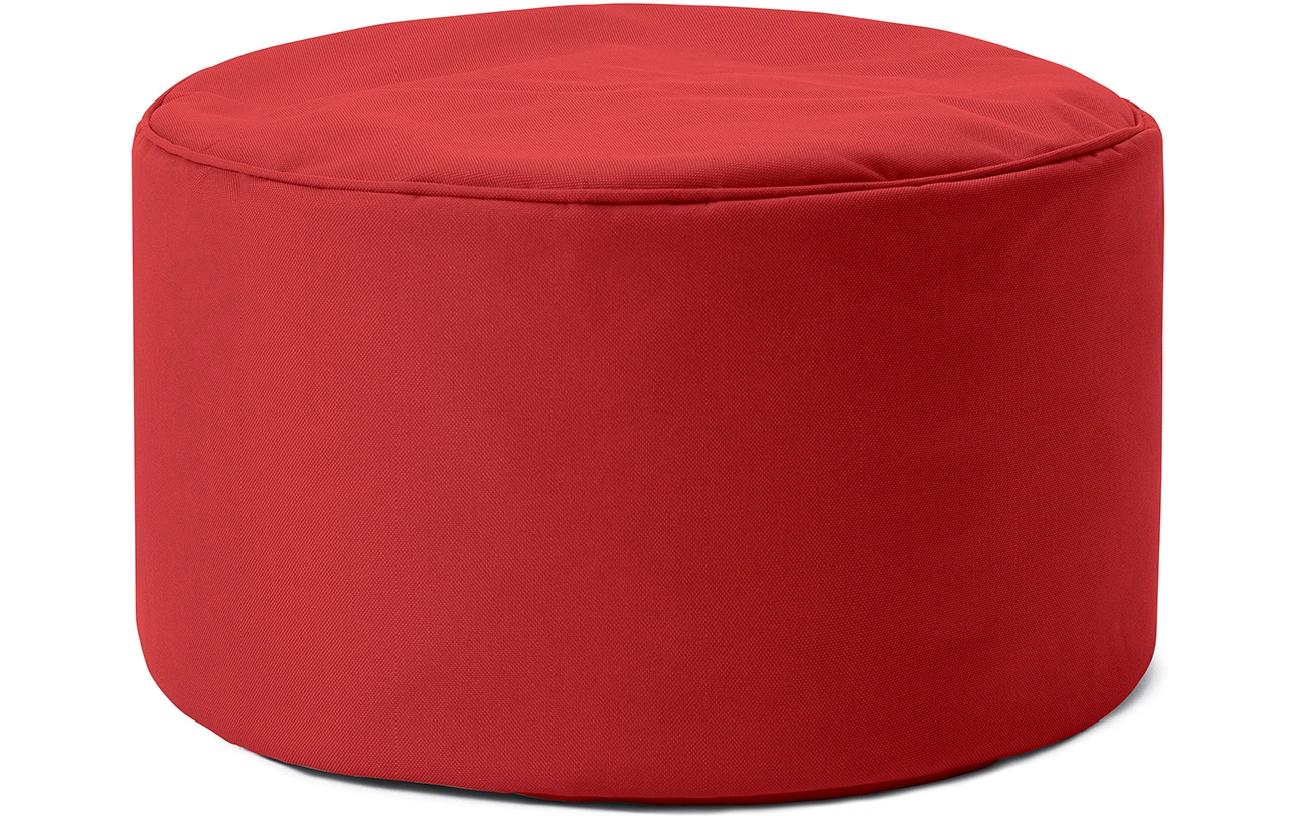 Sitzsack 45 x 25 cm, RotHocker Pouf