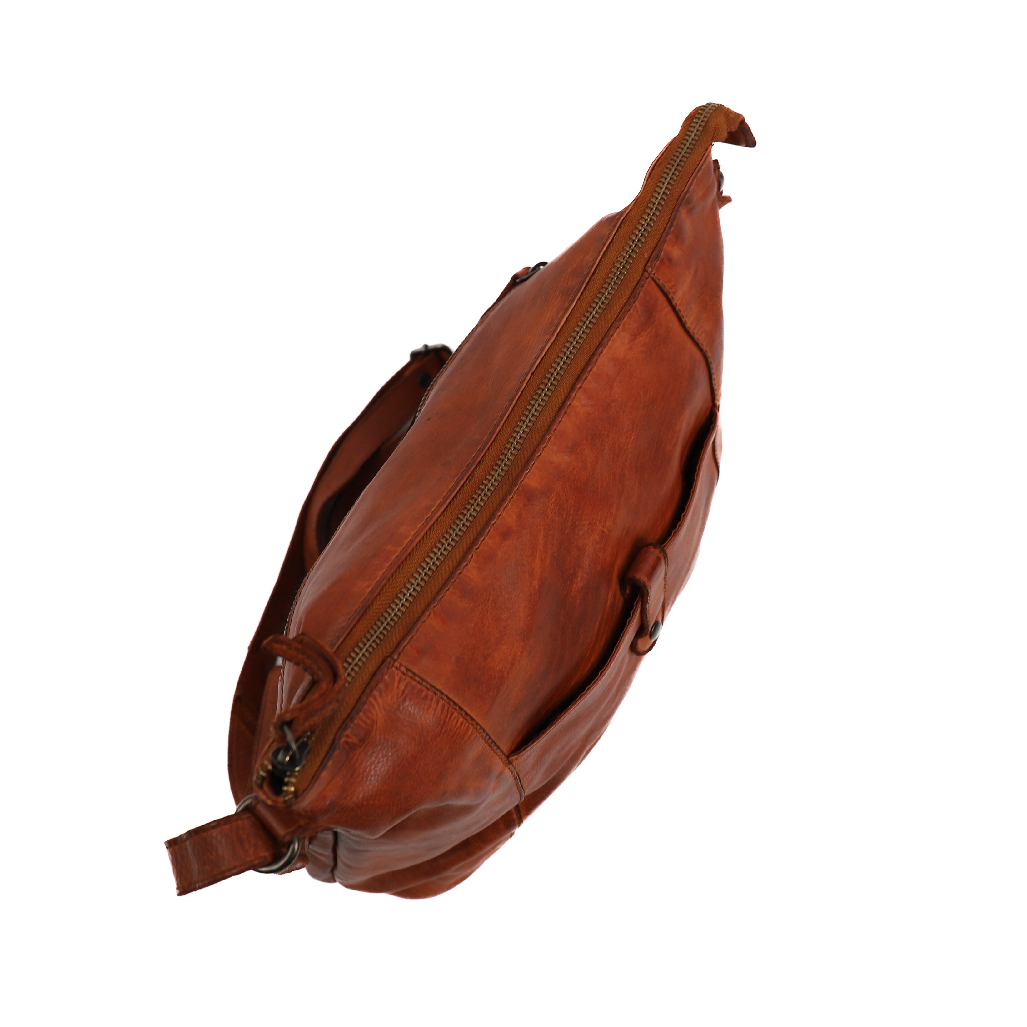 Schoudertas 'Sophia' cognac Cognac