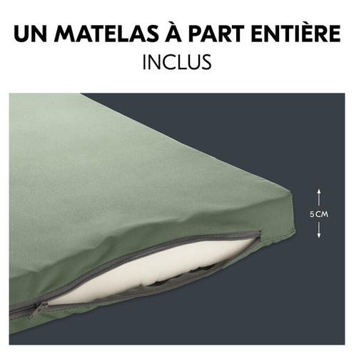 Lit parapluie Sleep N Play SQ set - Vert - HAUCK