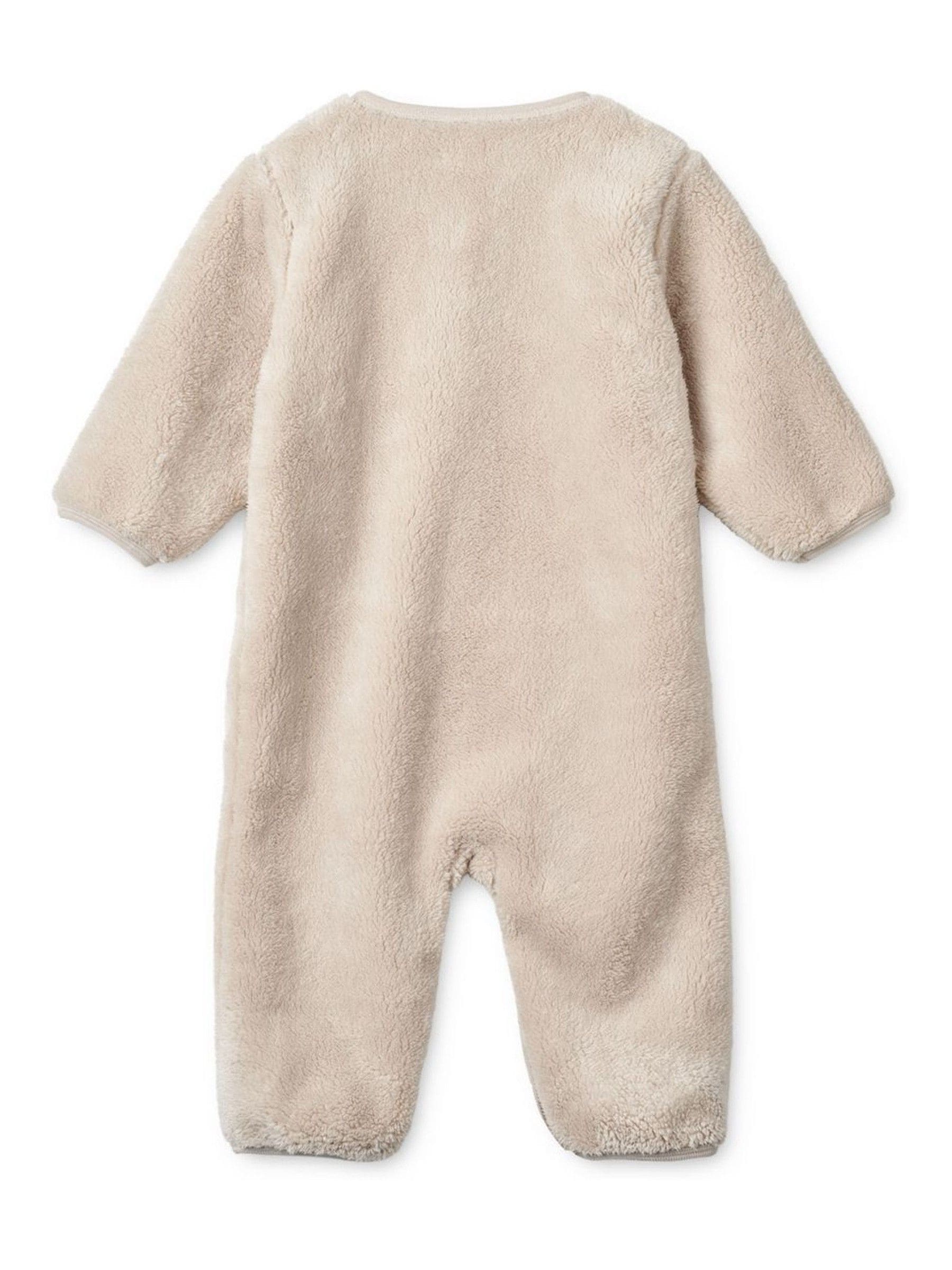 Liewood Cream Bailey Baby Pile Jumpsuit Fleece