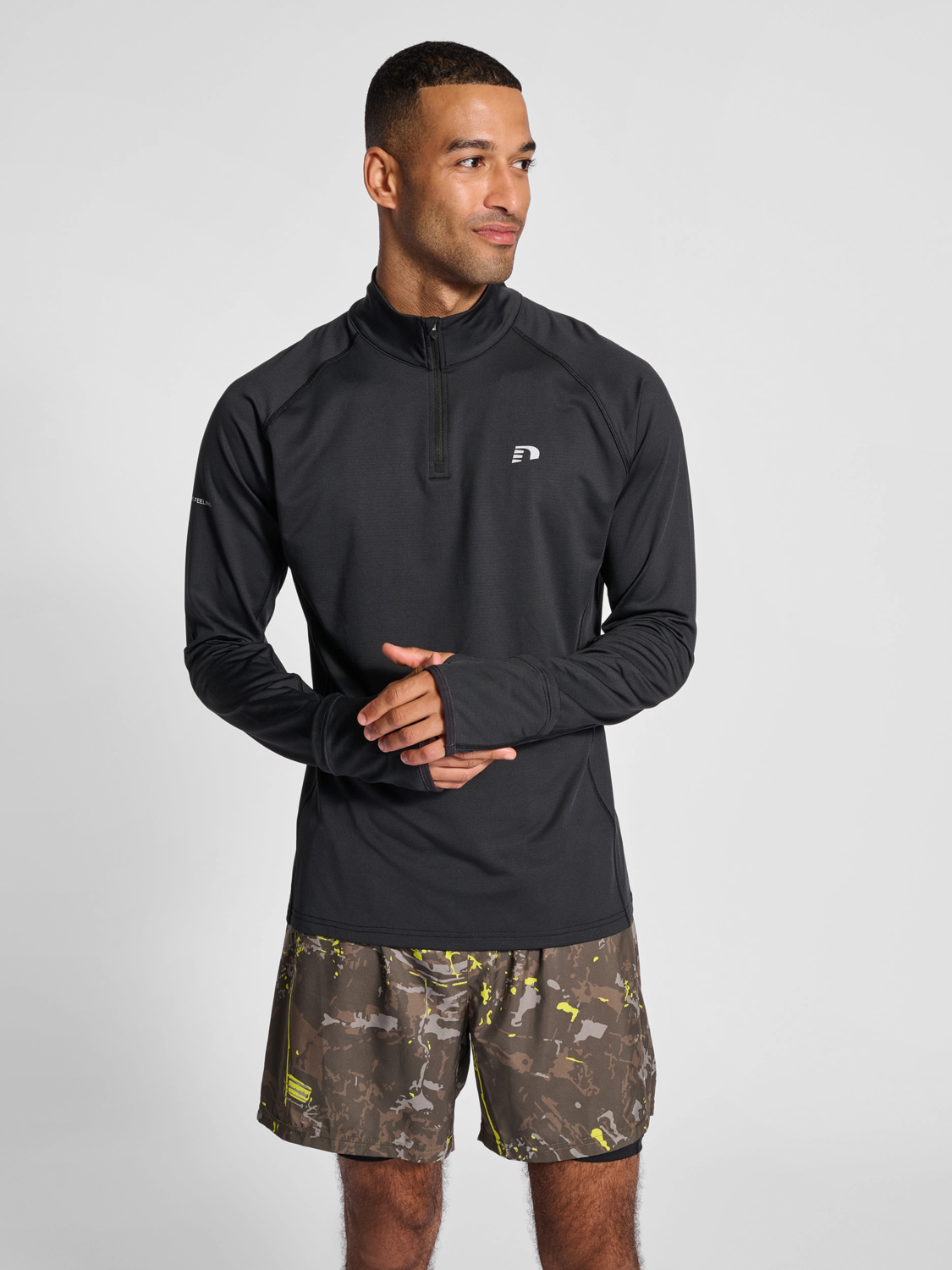nwlLAKEWOOD 1/2 ZIP L/S MEN