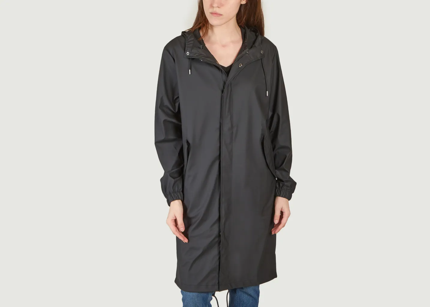 Parka légère à capuche Fishtail Rains