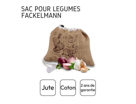 FACKELMANN - Boîte alimentaire Petit sac à légumes réutilisable eco friendly ref.47056