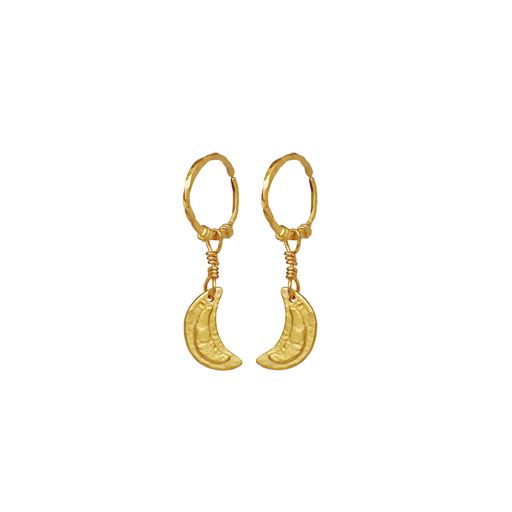 Maanesten Odessa Øreringe, Gold Plated