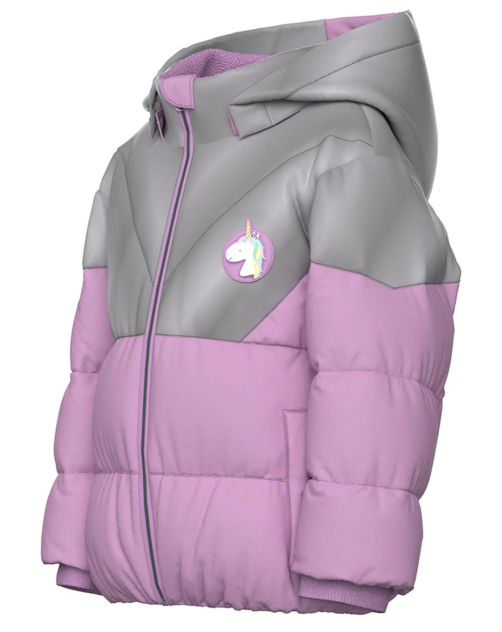 Steppjacke NMFMAREN REFLECTIVE in violet tulle