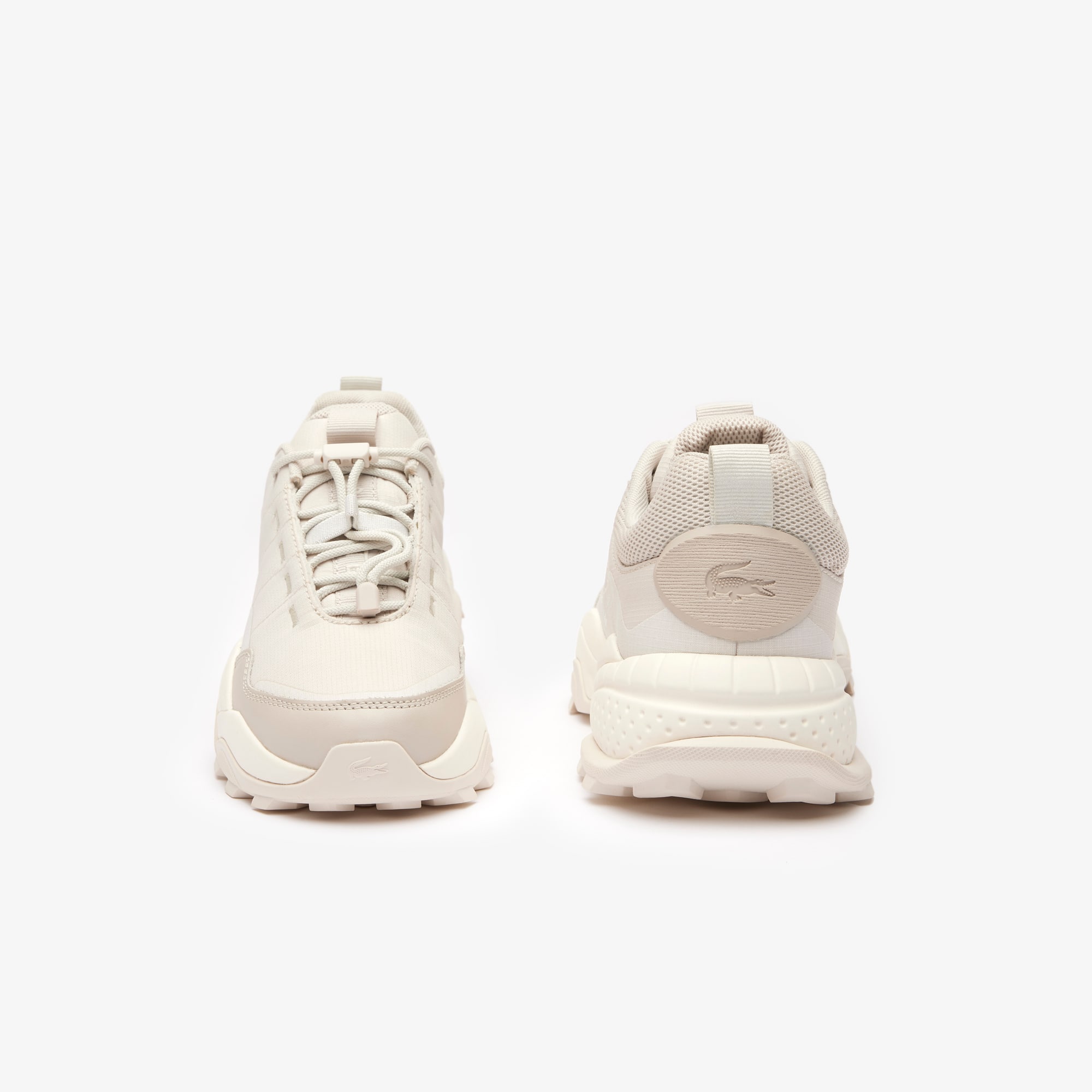 Sneaker Outdoor L-Guard Breaker CT femme en nylon ripstop Outdoor - Blanc - Lacoste - Femme