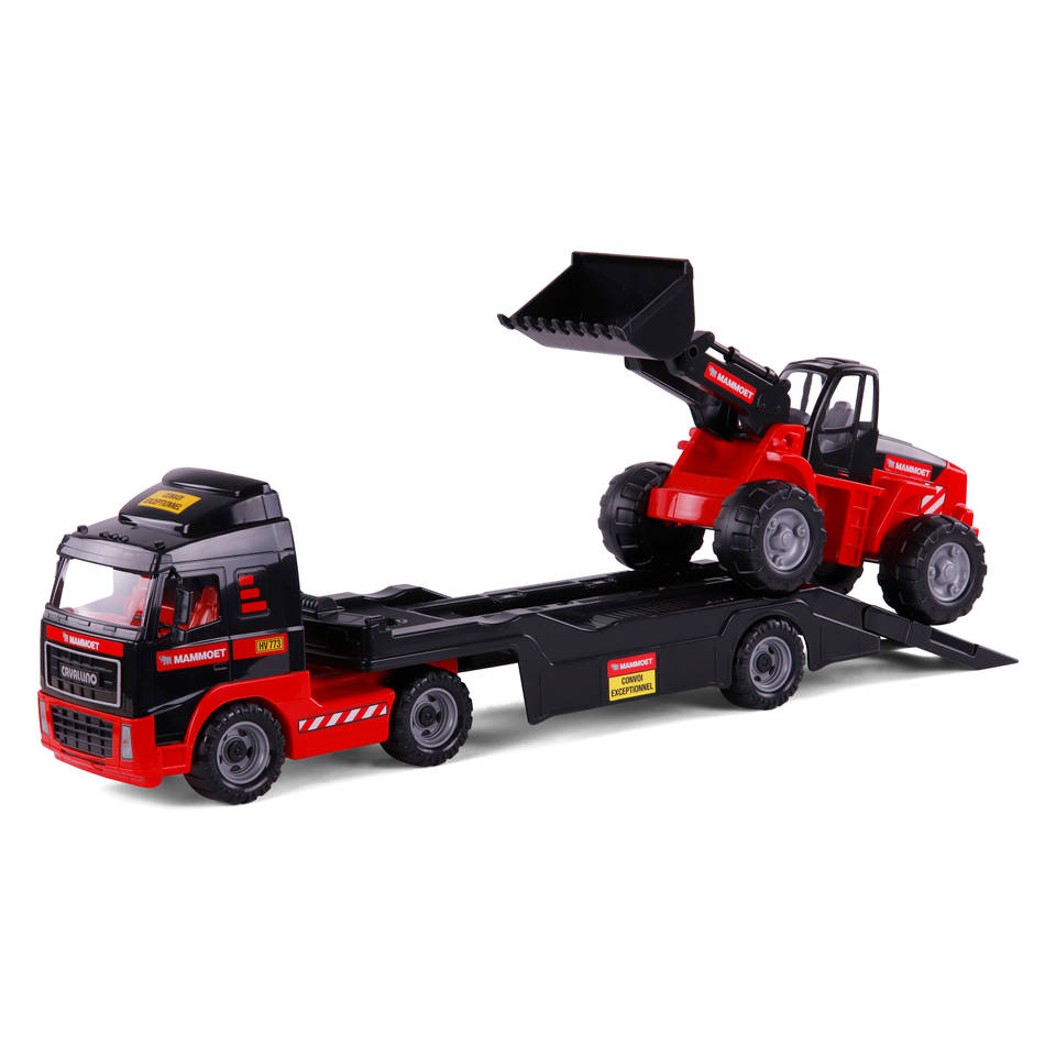 Mammoet Toys Volvo vrachtwagen met oplegger en shovel - 1:16