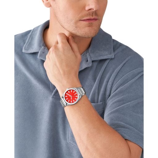 Fossil Everett FS5984 Herreur, Stål, 42 mm