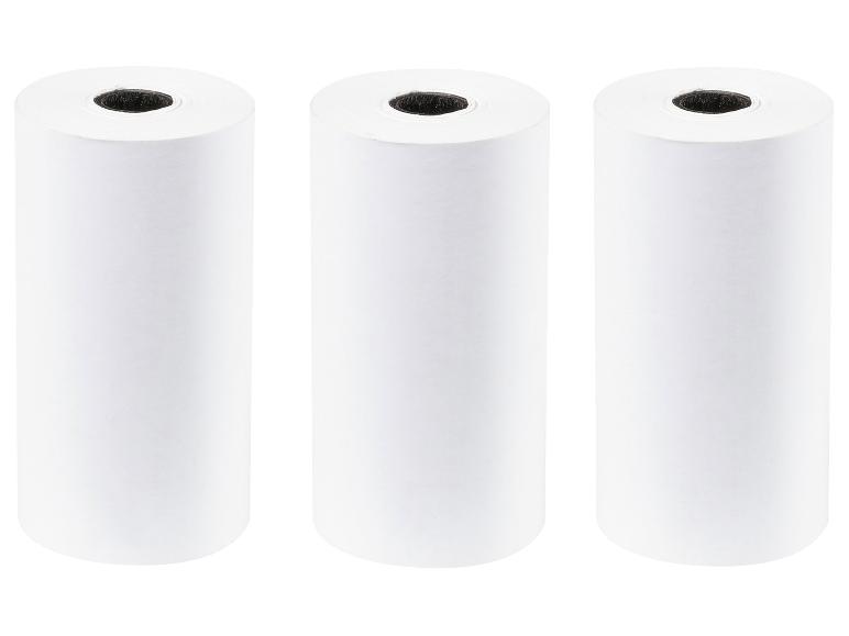 Mini printer met 3 rollen printpapier