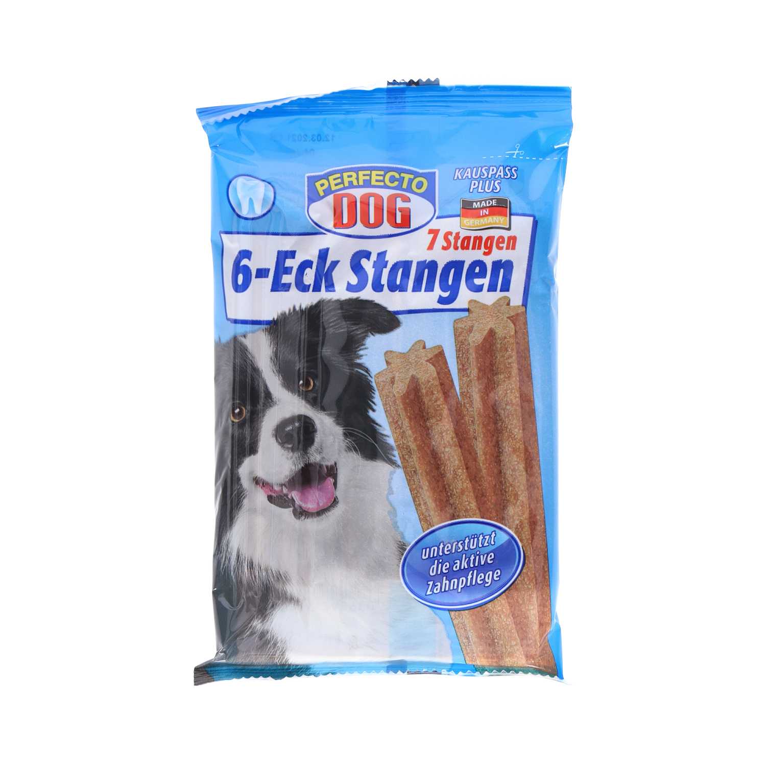Perfecto Dog Hundesnack 6-Eck-Kaustangen 7er 203 g
