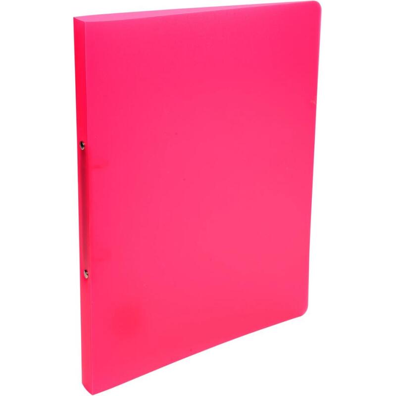 Classeur 2 anneaux plastifié Exacompta Chromaline A4 - Dos 2 cm couleurs assorties