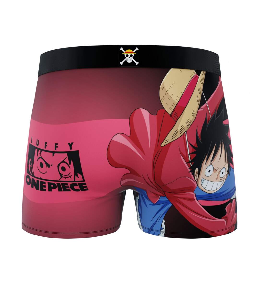 Boxer Homme One Piece, Caleçon Homme Luffy, Original et Authentique (Lot de 5)