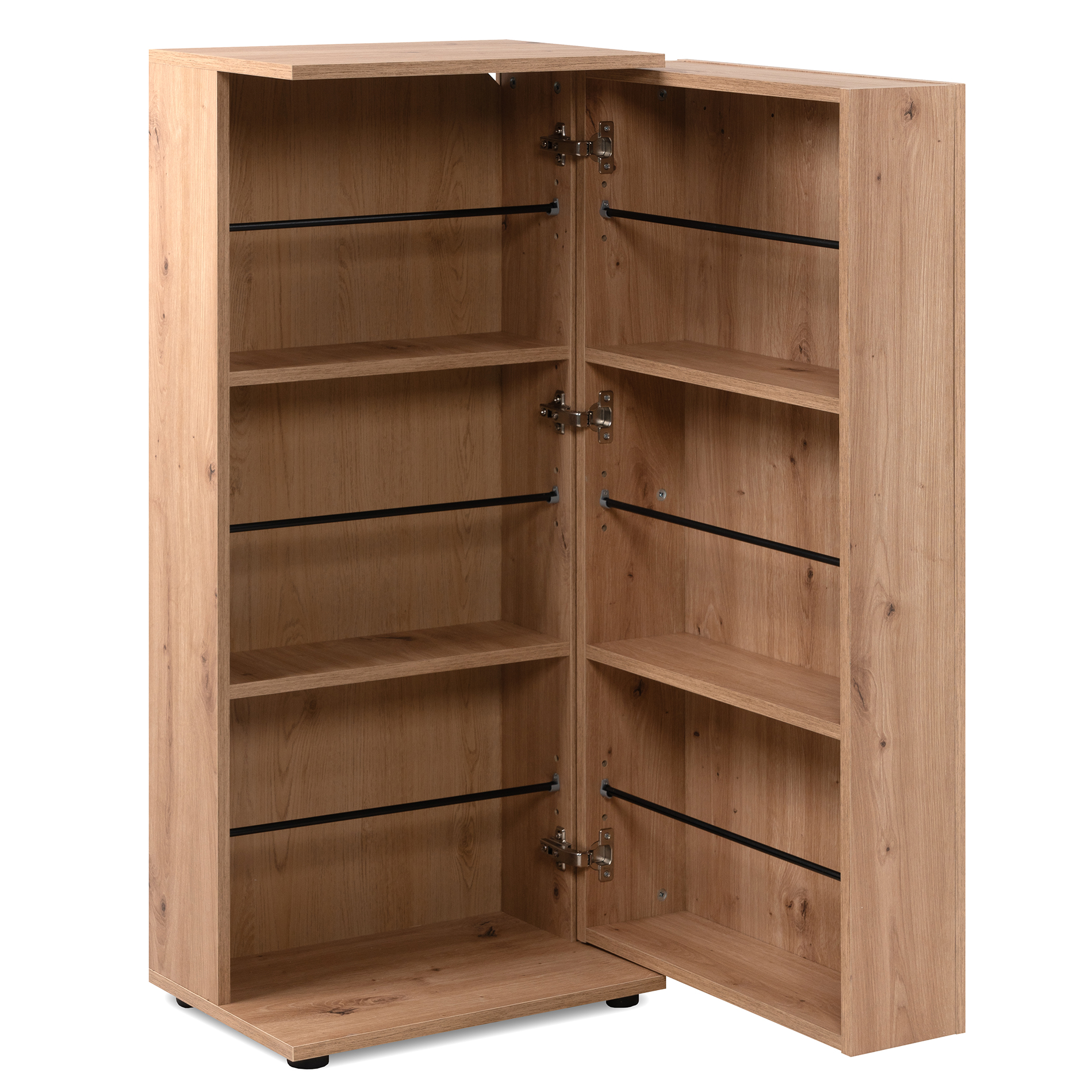 Schuhschrank SATOS - Artisan Eiche - 4 Einlegeböden