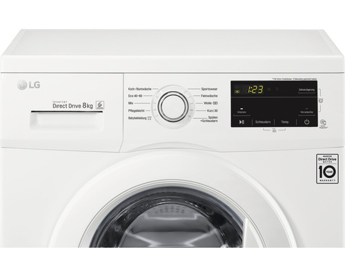 LG F14WM8KGE wasmachine, 8 kg capaciteit, 1400 tpm