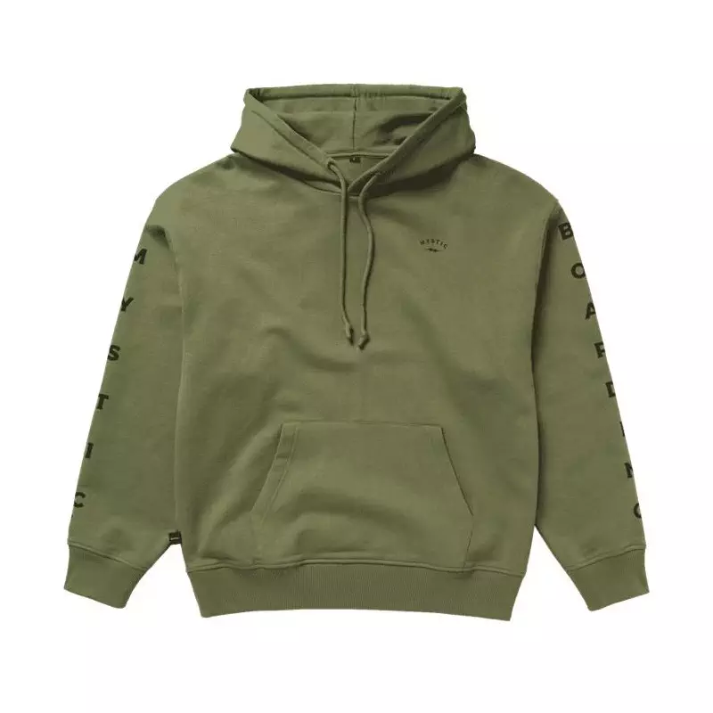Sweat MYSTIC Bolt Hood Dark Olive