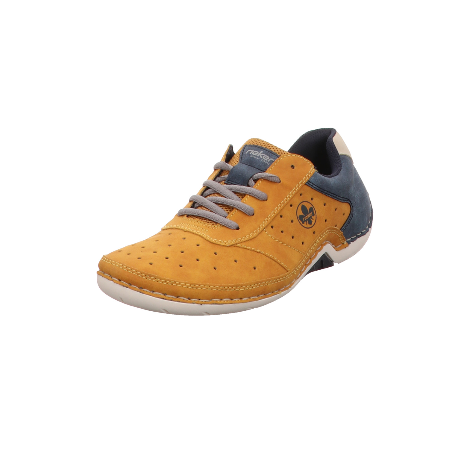 Rieker Schnürhalbschuh gelb gelb/orange