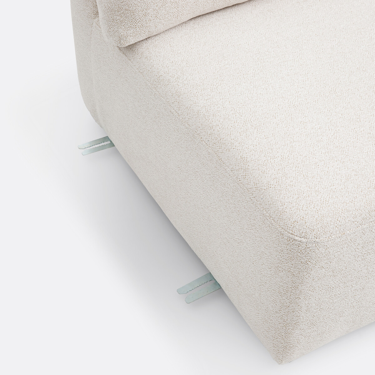 LA REDOUTE INTERIORS<br>Sofá modular de 2 lugares, tecido texturizado, Monica