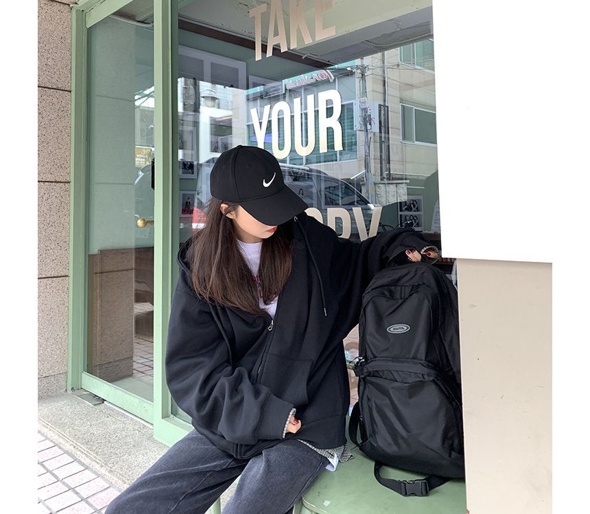 CRIBI - Oversized hoodie met rits