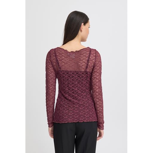Ichi Perla Bluse, Fig, S