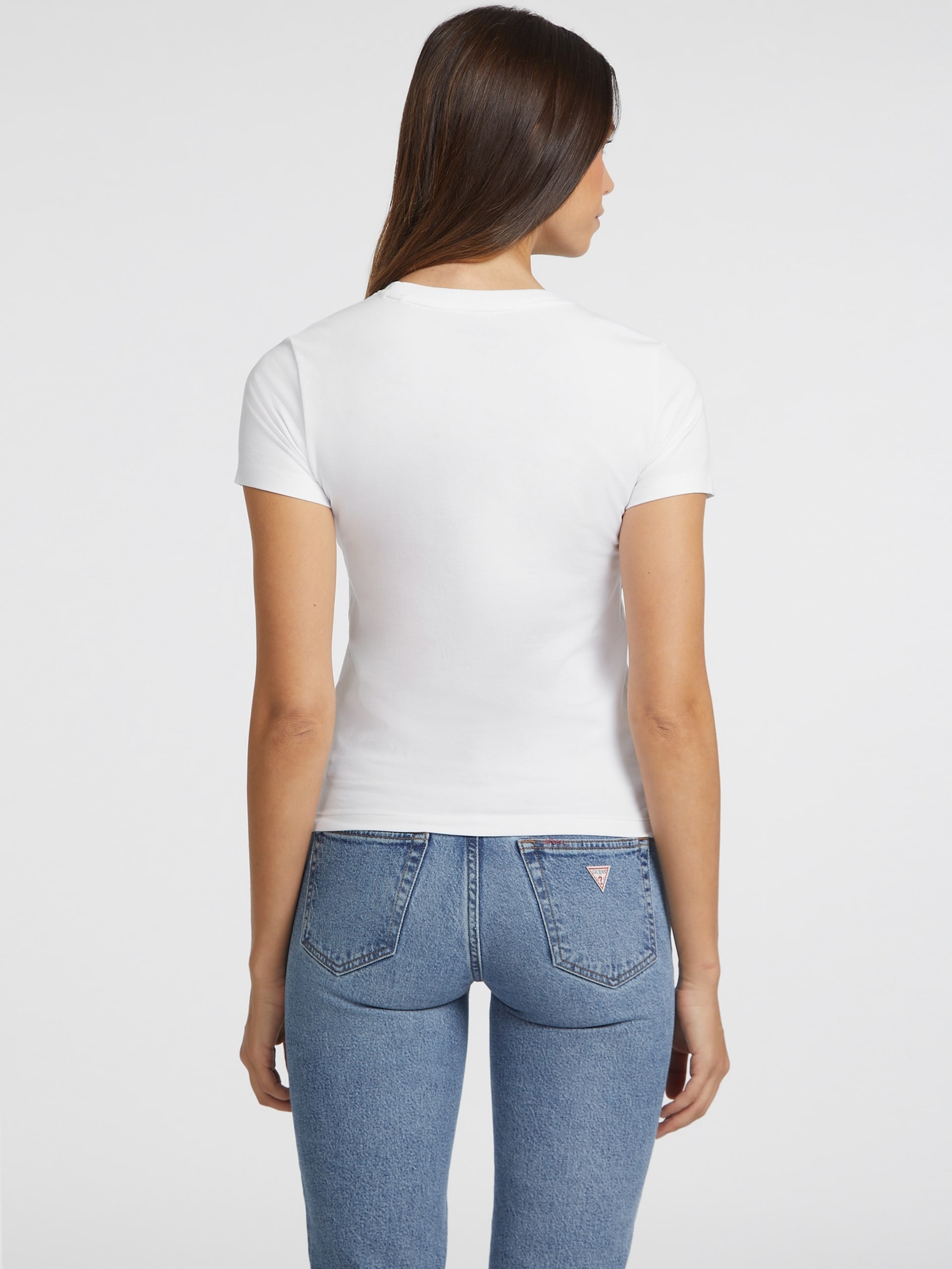Camiseta Slim com Logo