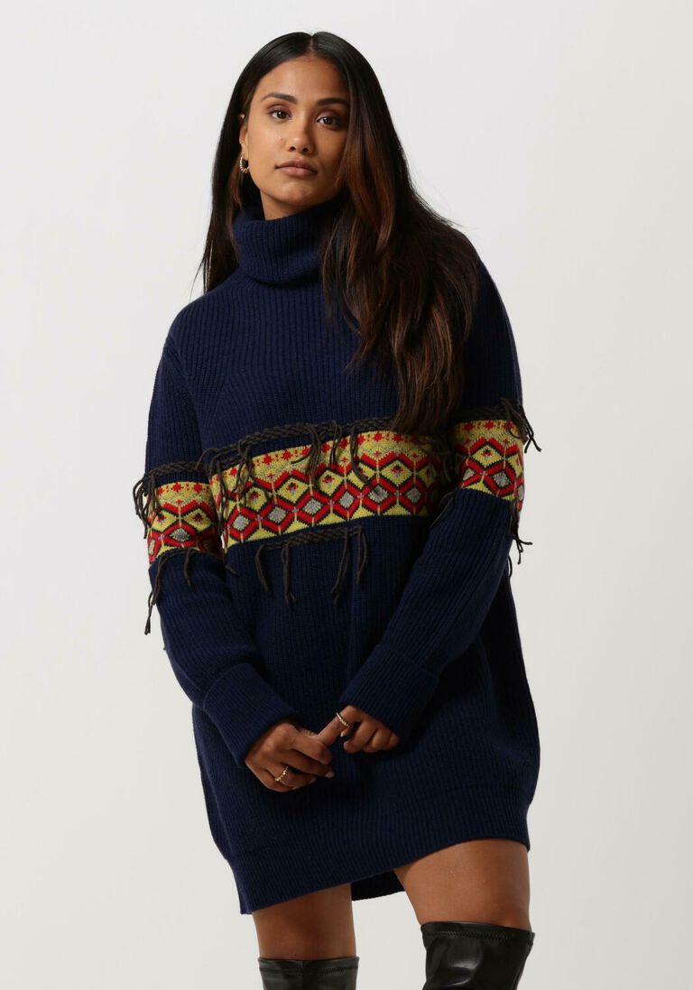 SEMICOUTURE donkerblauwe semicouture sweater s2wb04