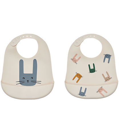 Liewood Hagesm?k - 2-pak - Silicone - Tilda - Bunny/Sandy