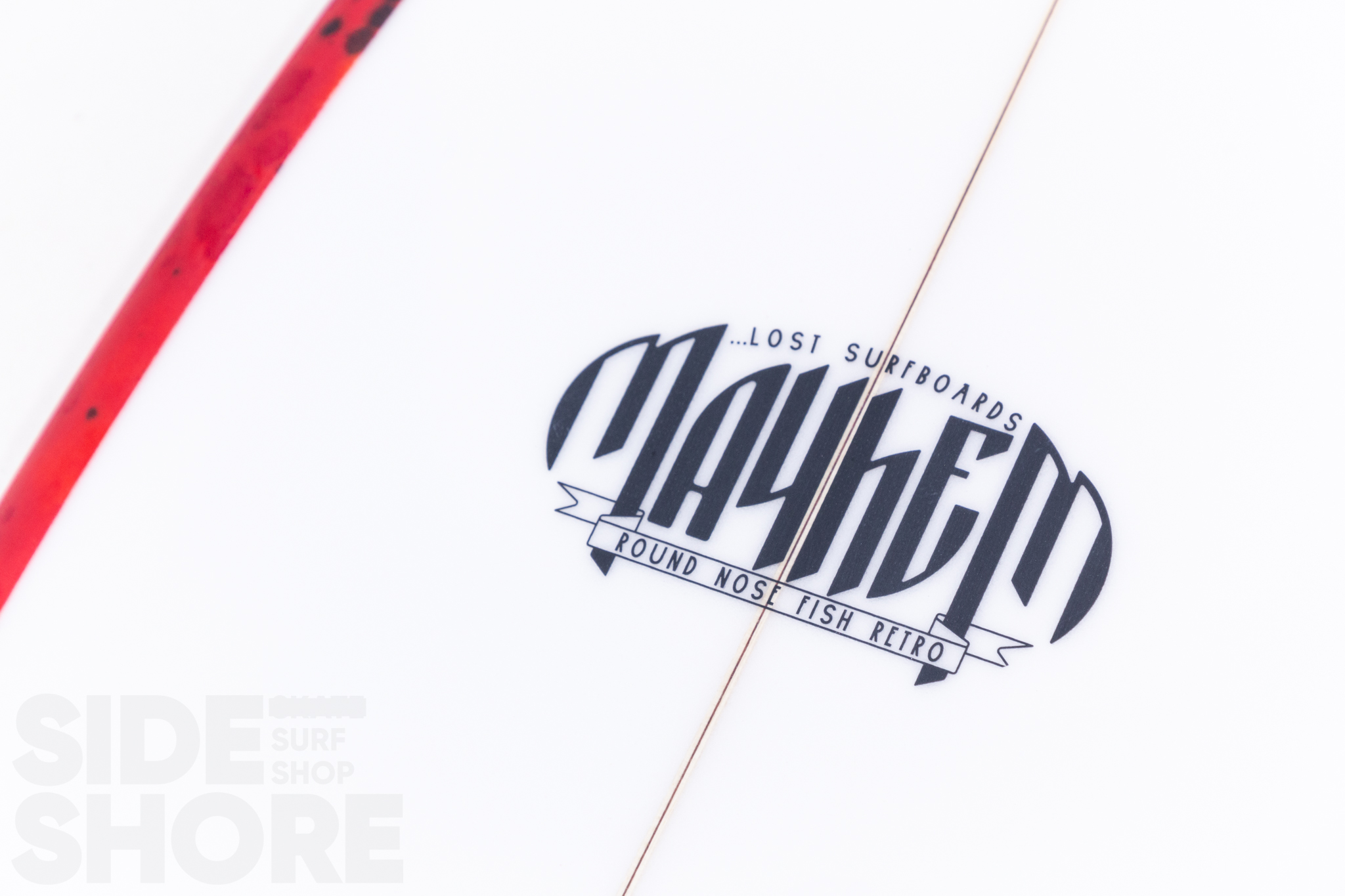 Lost Round Nose Fish Retro - Red Tint - 6'0 x 22