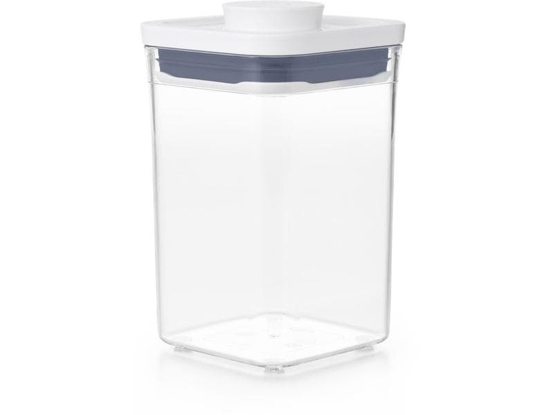 Oxo Good Grips Vorratsbehälter 1 l, Transparent/Weiss Behälter für Lebensmittel