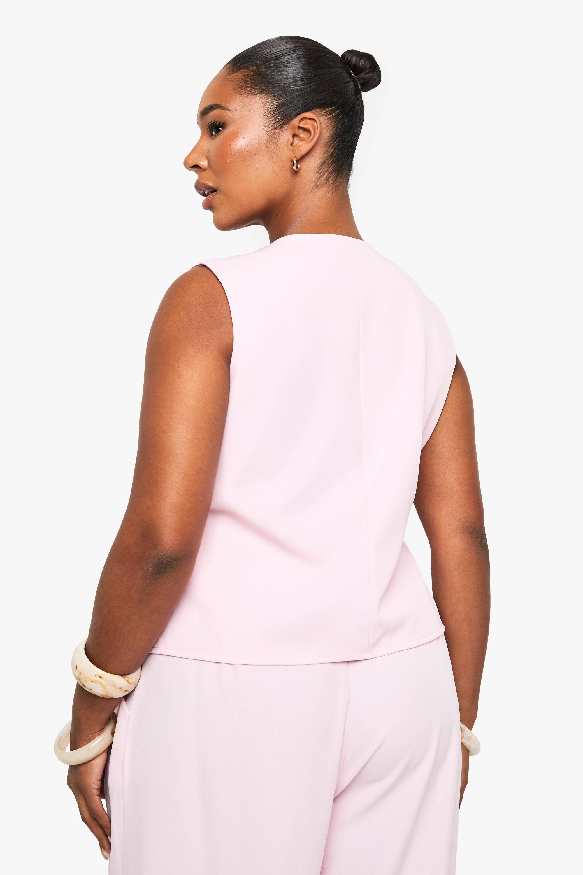boohoo PLUS GILET À REVERSE CACHÉ