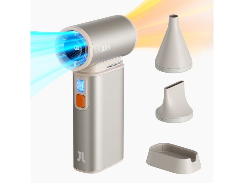 Jisulife Handventilator Ultra 1 Hellbraun Tragbarer Ventilator