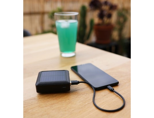 KYF - Batterie externe compacte rechargeable solaire & usb - tripl...