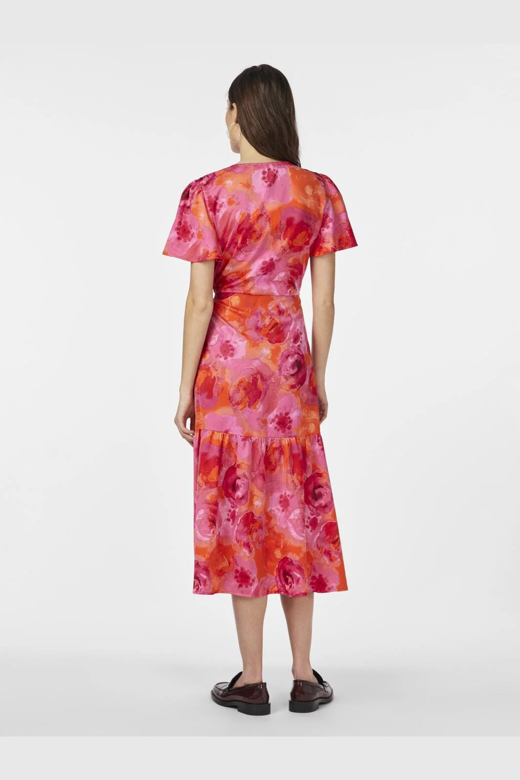 Y.A.S Yasophelia Ss Midi Dress Wg