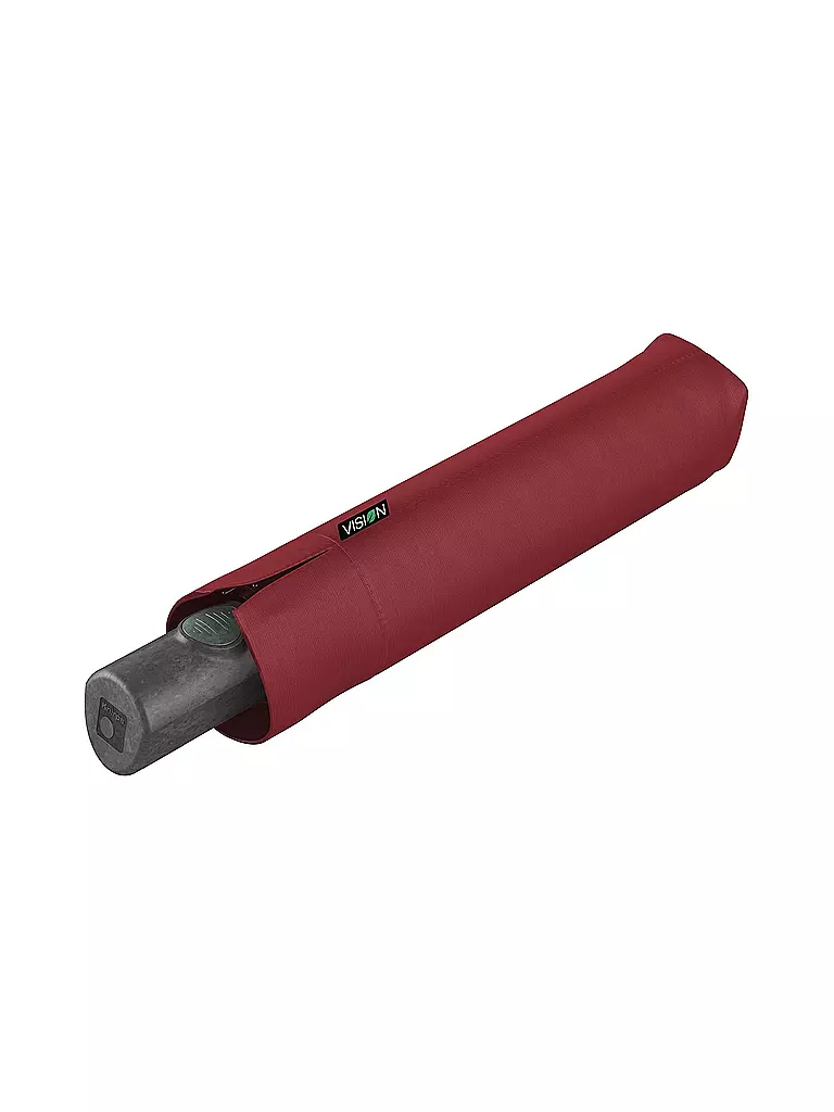 KNIRPS Taschenschirm VISION DUOMATIC dunkelrot