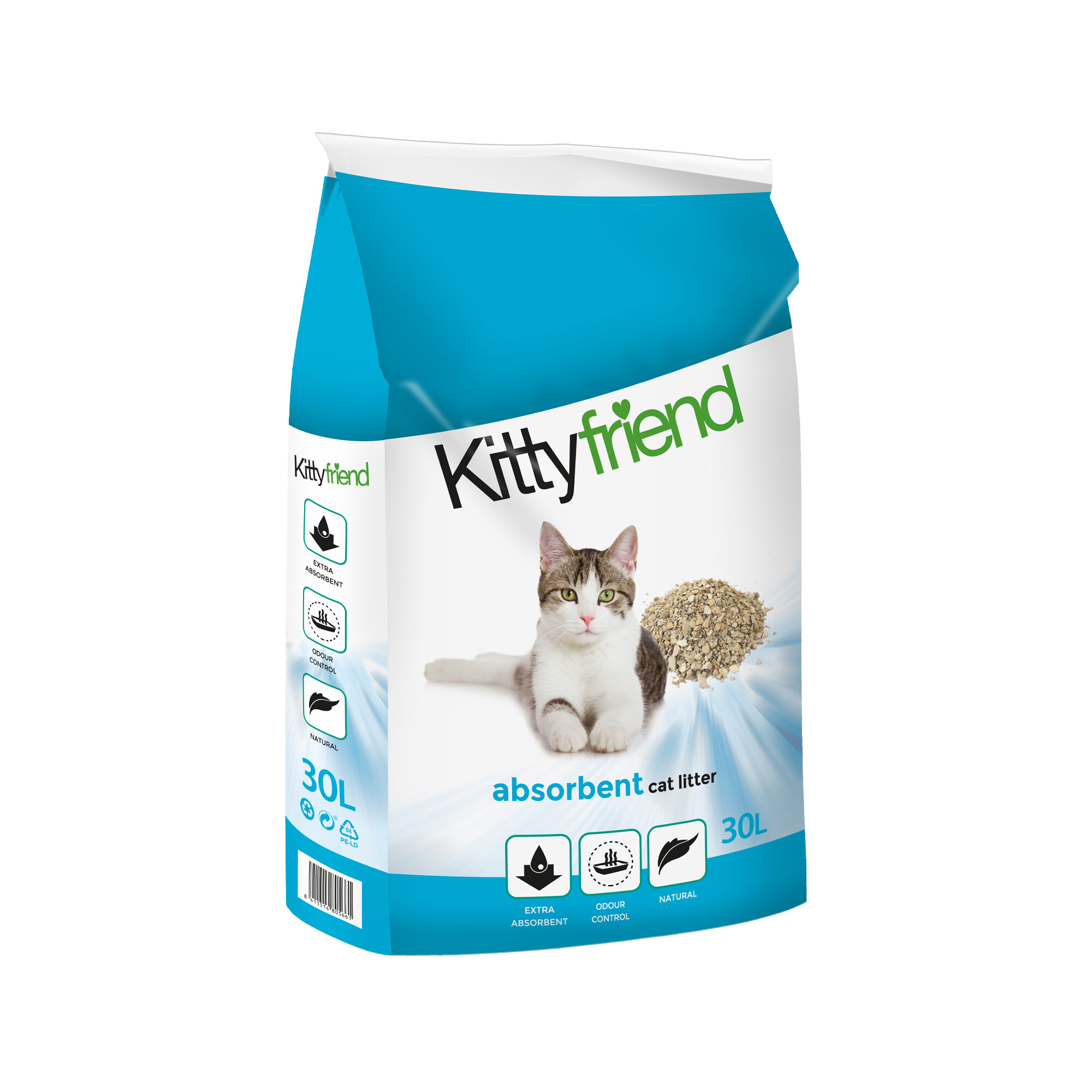 Kitty Friend Absorbent kattenbakvulling