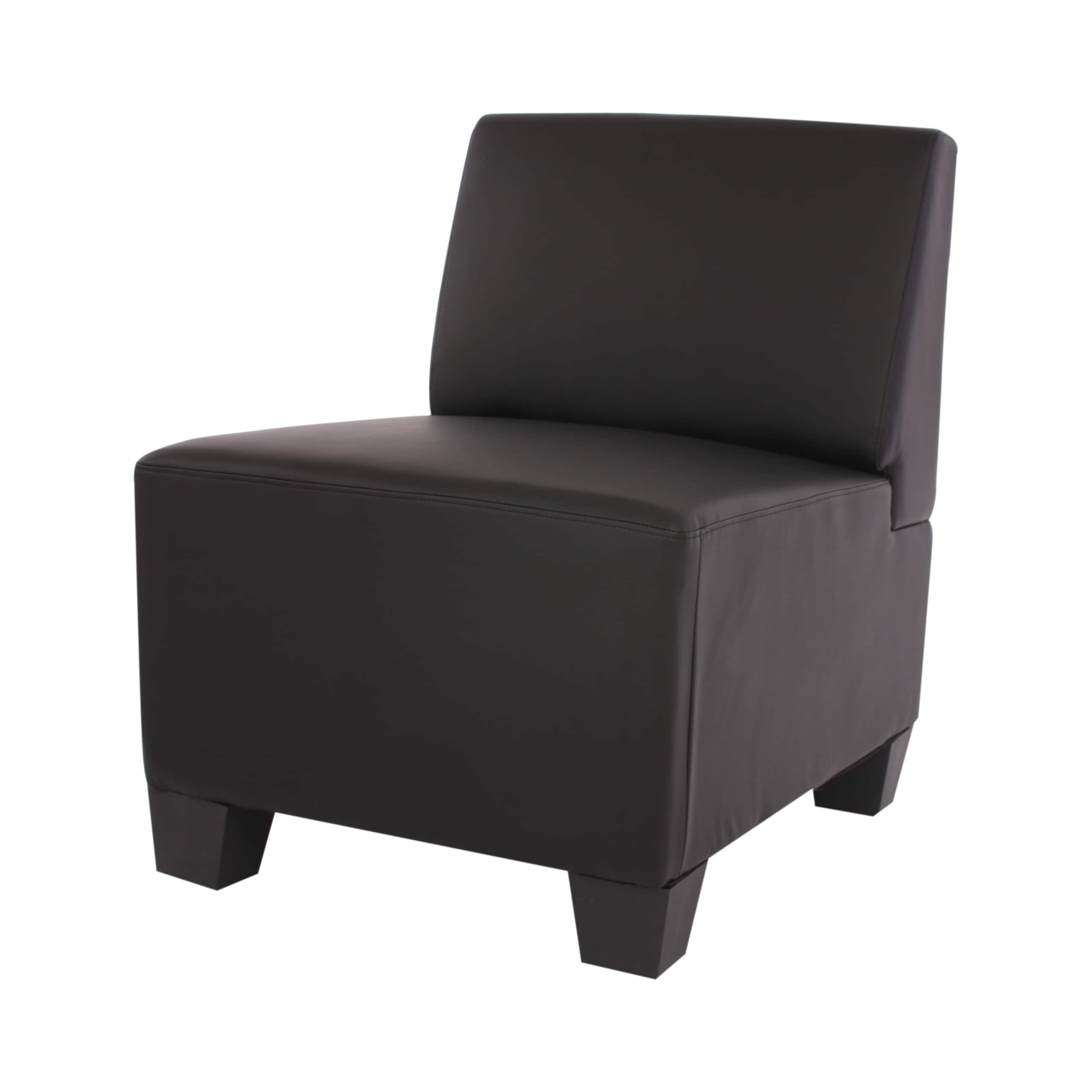 Couch-Garnitur Moncalieri 6-1-1 ~ schwarz