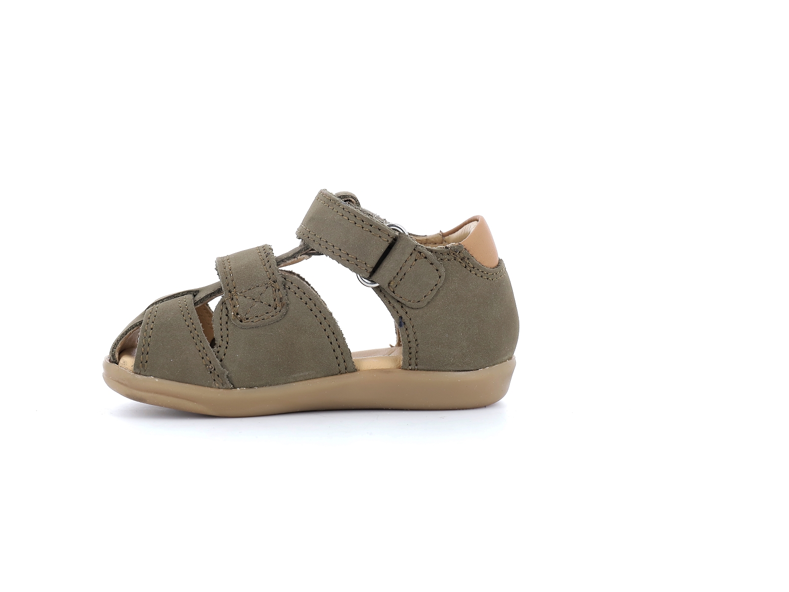 Shoopom-PIKA SCRATCH Nubuck Kaki