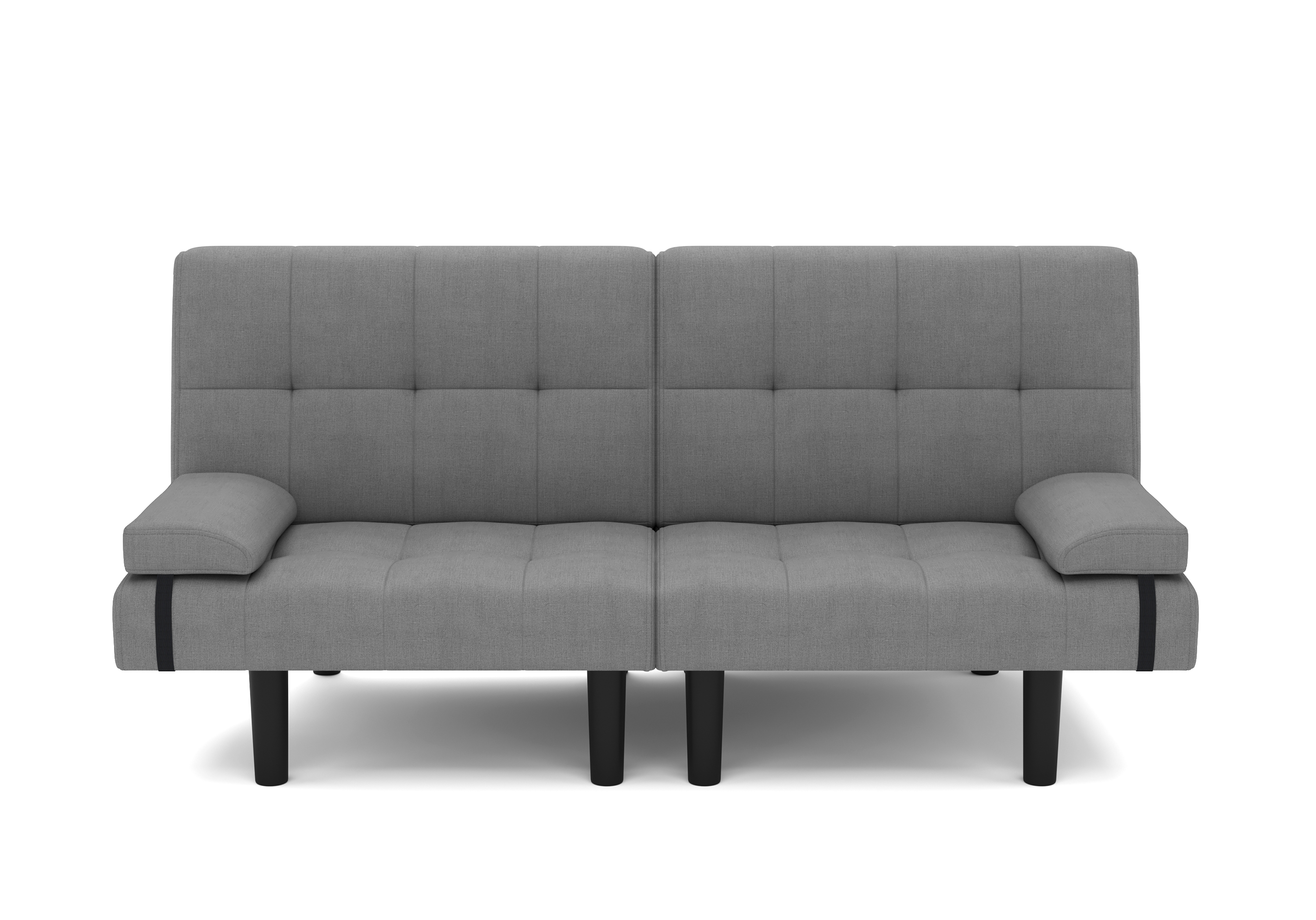 Schlafsofa Leinen LINUS multifunktional grau