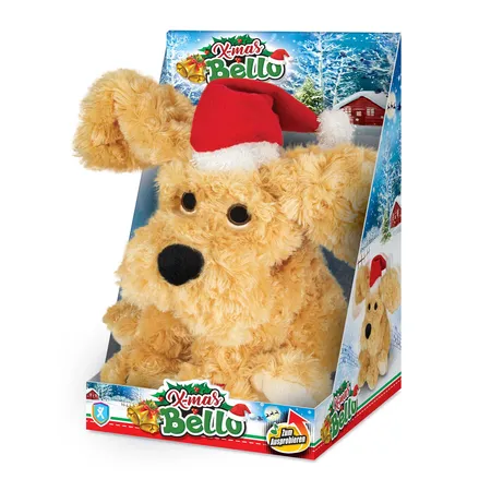 XTREM Toys Singender Hund X-Mas Bello, Höhe 27cm