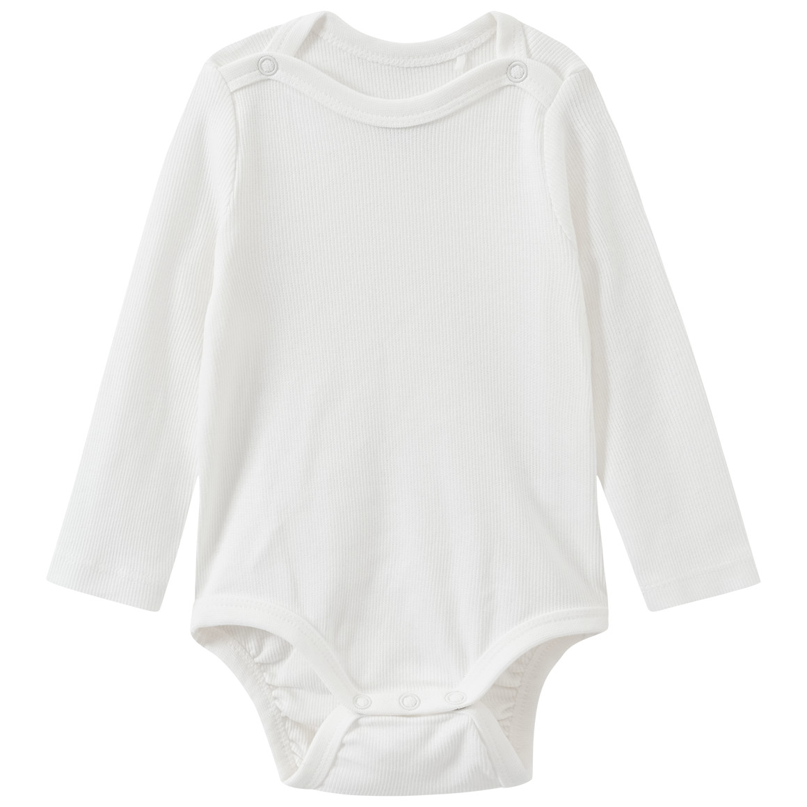 Topomini Baby Strampler und Langarmbody im Set beige / cremeweiss