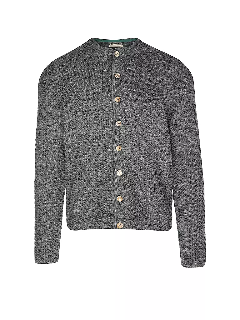 GOTTSEIDANK Trachtenstrickjacke XAVER grau