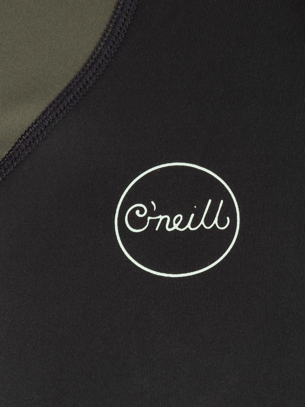 O'Neill Bahia 2/1mm Front Zip L/S Spring Wetsuit black/baylen/darkolive