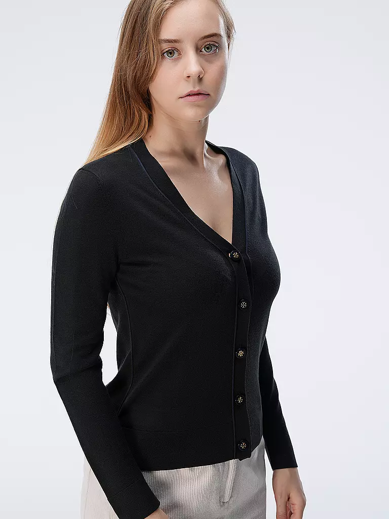 TORY BURCH Cardigan SIMONE schwarz