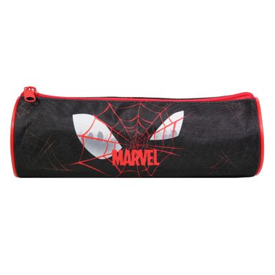 Trousse ronde Spiderman - 1 compartiment - noir - Bagtrotter