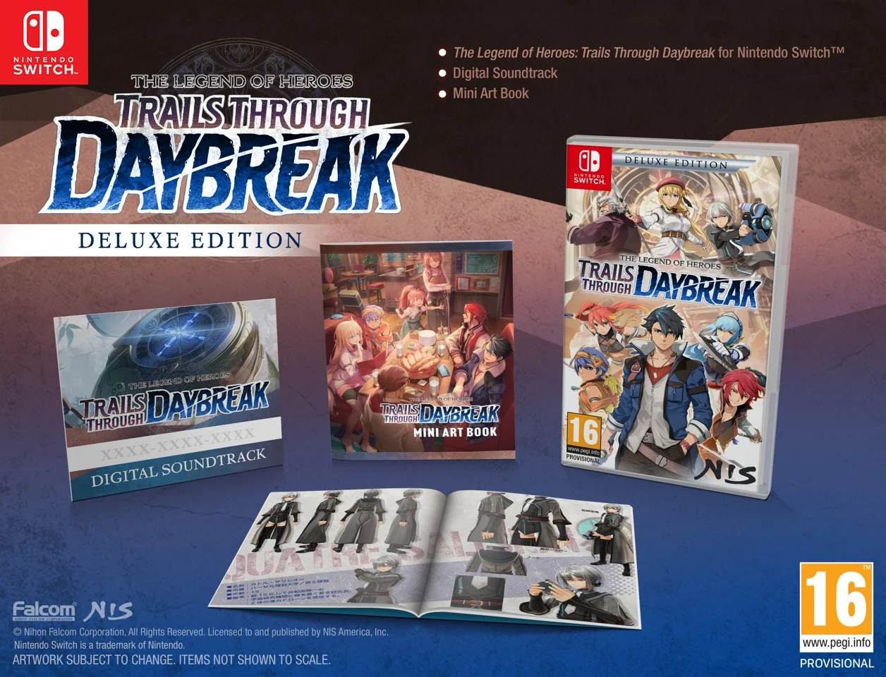 The Legend of Heroes: Trails through Daybreak (Deluxe Edition)- Nintendo Switch